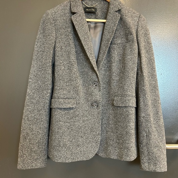 Massimo Dutti Charcoal Suit Jacket - Picture 15 of 15